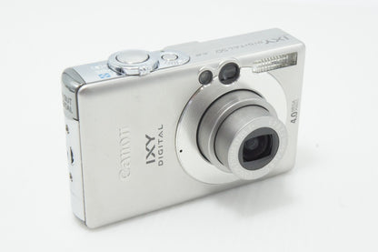 Canon キヤノン IXY DIGITAL 50 コンパクトデジタルカメラ シルバー 260618n