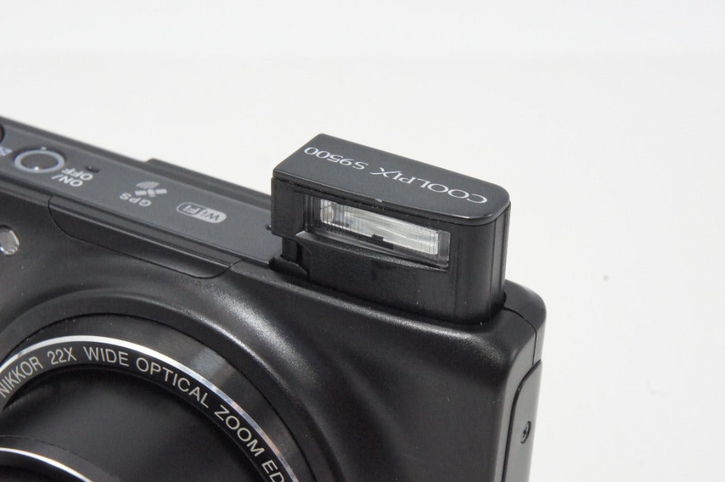 良品 Nikon ニコン COOLPIX S9500 コンパクトデジタルカメラ ブラック