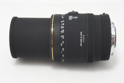 美品 SIGMA シグマ AF MACRO 70mm F2.8 EX DG Canon キヤノン EFマウント フード付 260618ai