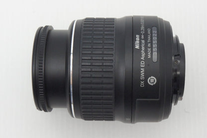 良品 Nikon ニコン AF-S DX NIKKOR 18-55mm F3.5-5.6G ED II APS-C ズームレンズ 260620ab