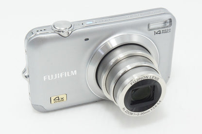 美品 FUJIFILM フジフィルム FinePix JX180 コンパクトデジタルカメラ シルバー 元箱付 260620r