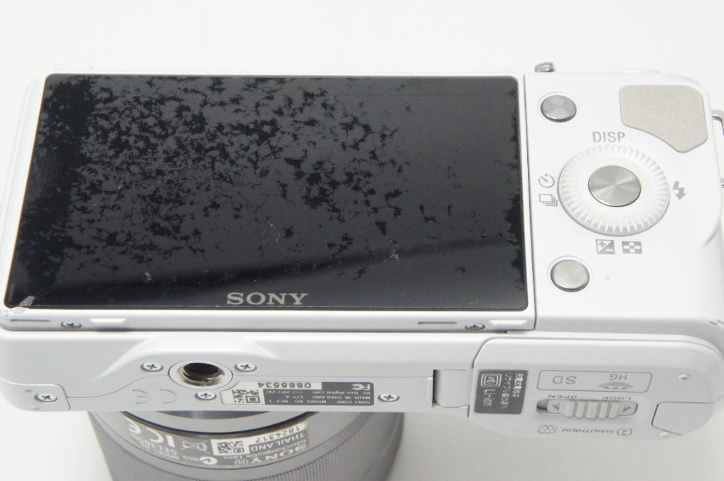 SONY ソニー NEX-3 ズームレンズキット (E 18-55mm OSS) ミラーレス一眼カメラ ホワイト 260620g