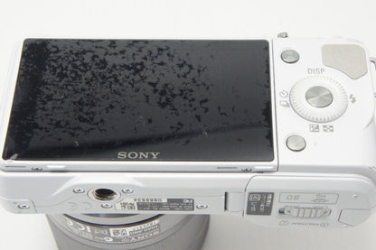 SONY ソニー NEX-3 ズームレンズキット (E 18-55mm OSS) ミラーレス一眼カメラ ホワイト 260620g
