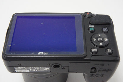 Nikon ニコン COOLPIX L810 コンパクトデジタルカメラ ブラック 260620b