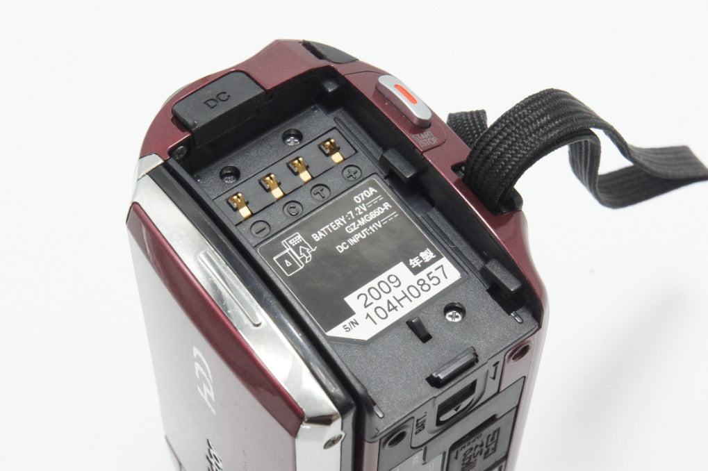 JVC ケンウッド Victor Everio GZ-MG650 デジタルビデオカメラ レッド 260615k