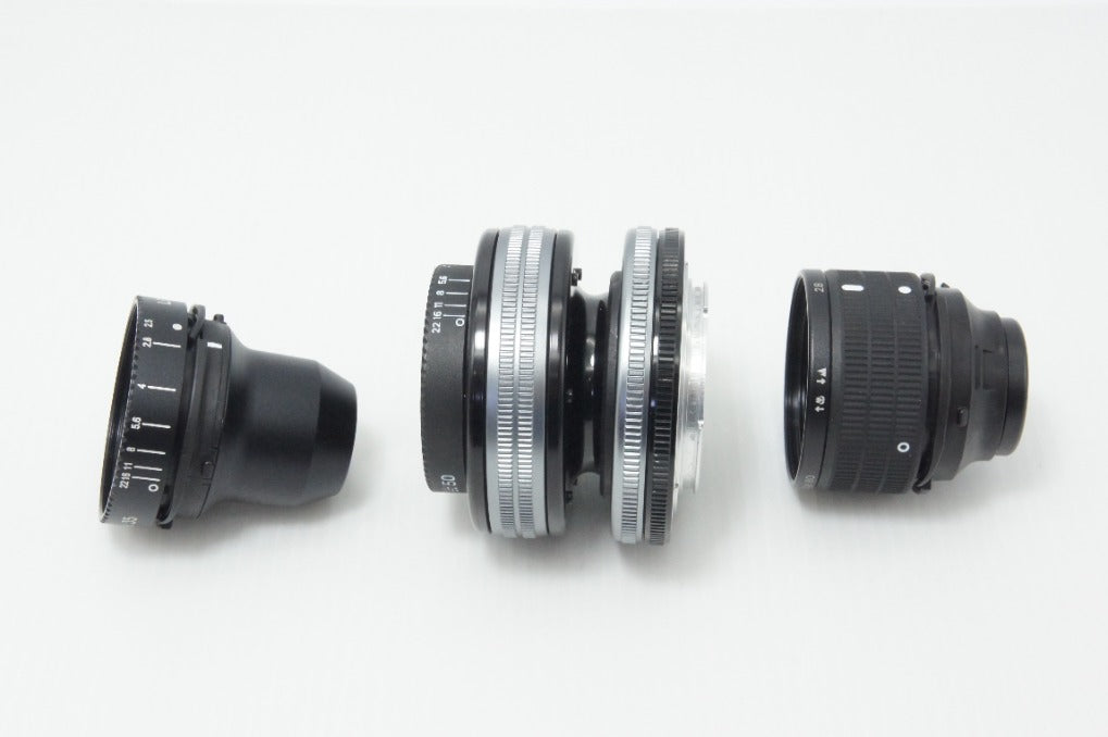 美品 LENS BABY COMPOSER PRO II レンズセット Sweet 50/Sweet 35/Edge 80/Macro Converter Nikon Fマウント 260618am