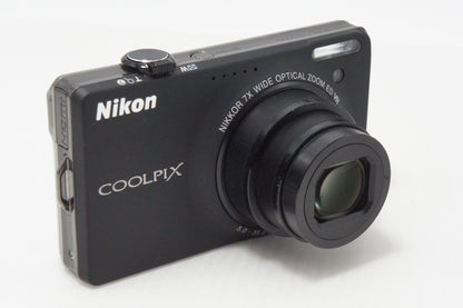 Nikon ニコン COOLPIX S6000 コンパクトデジタルカメラ ノーブルブラック 元箱付 260616aj