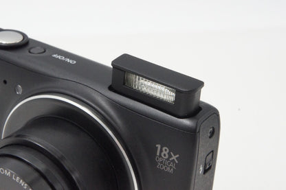 美品 Canon キヤノン PowerShot SX600 HS コンパクトデジタルカメラ ブラック 260624at