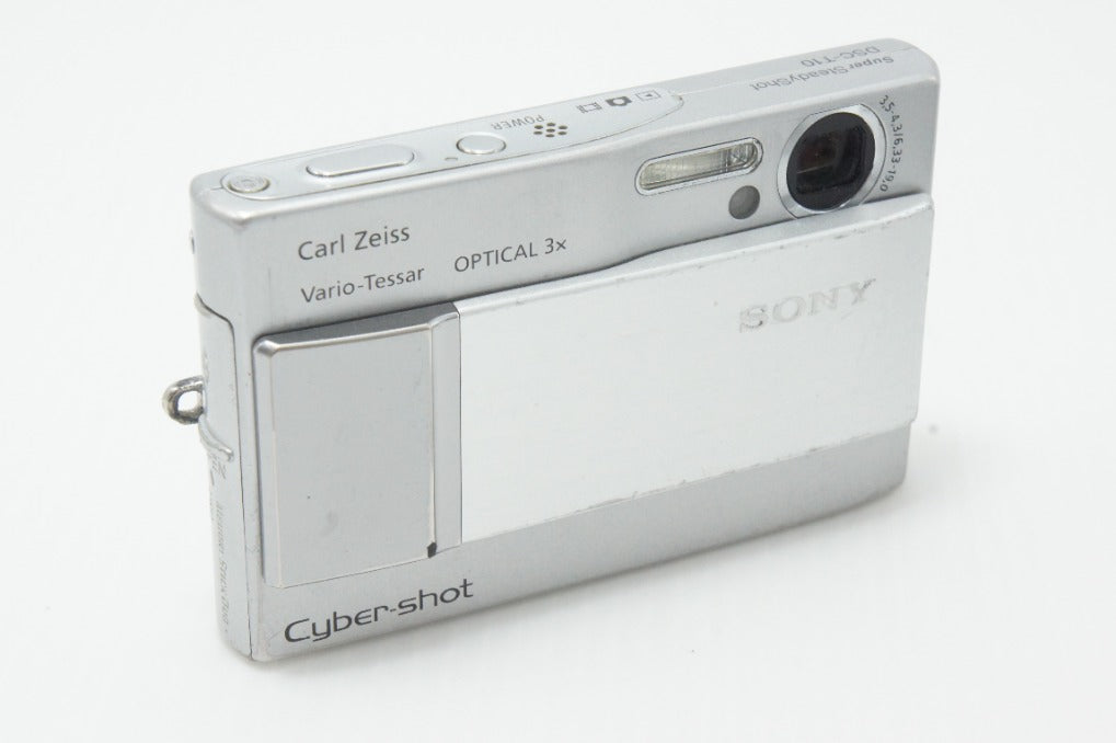 SONY ソニー Cyber-shot DSC-T10 コンパクトデジタルカメラ シルバー 260624ag