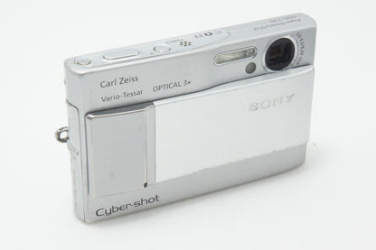 SONY ソニー Cyber-shot DSC-T10 コンパクトデジタルカメラ シルバー 260624ag