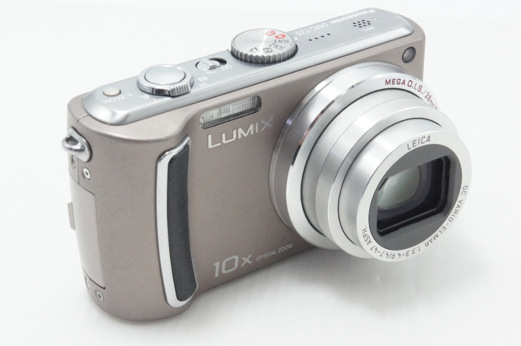 良品 Panasonic パナソニック LUMIX DMC-TZ5 コンパクトデジタルカメラ ブラウン 元箱付 260624ah