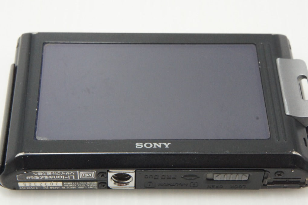 SONY ソニー Cyber-shot DSC-T77 コンパクトデジタルカメラ ブラック