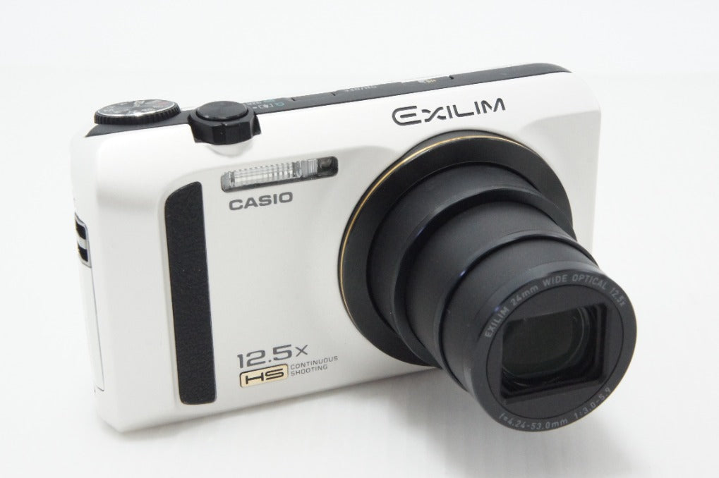 CASIO カシオ HIGH SPEED EXILIM EX-ZR300 コンパクトデジタルカメラ ホワイト 260619r