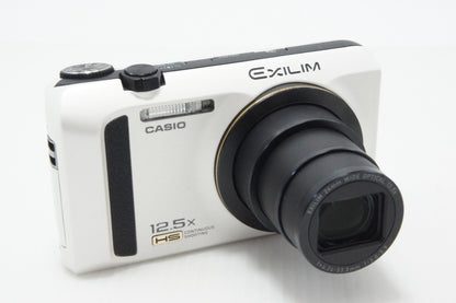 CASIO カシオ HIGH SPEED EXILIM EX-ZR300 コンパクトデジタルカメラ ホワイト 260619r