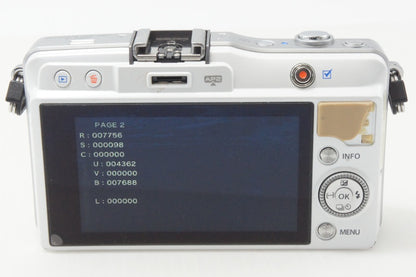 OLYMPUS オリンパス PEN Mini E-PM2 ボディ ミラーレス一眼カメラ ホワイト 260625aa