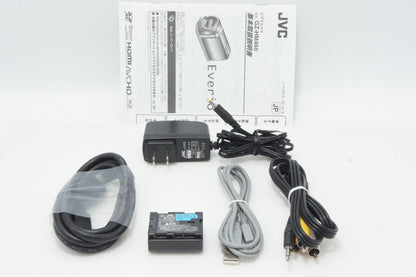美品 JVC ケンウッド Everio GZ-HM460 デジタルビデオカメラ ブラック 260616a