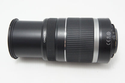 美品 Canon キヤノン EF-S 55-250mm F4-5.6 IS APS-C ズームレンズ 元箱付 260616ai
