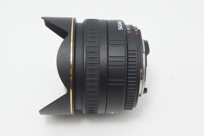 良品 SIGMA シグマ 15mm F2.8 EX DG DIAGONAL FISHEYE Nikon ニコン Fマウント 単焦点レンズ ケース付 260617d