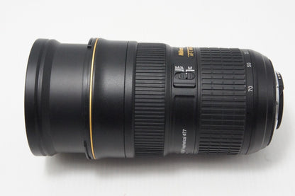 美品 Nikon ニコン AF-S NIKKOR 24-70mm F2.8G ED ズームレンズ フード ケース付 260617e