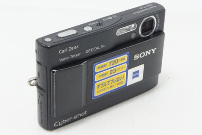美品 SONY ソニー Cyber-shot DSC-T10 コンパクトデジタルカメラ ブラック 260616aa