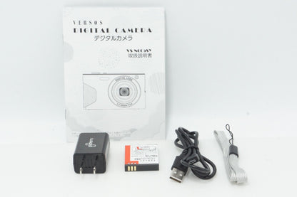 美品 VERSOS ベルソス VS-N005SY コンパクトデジタルカメラ ホワイト 260618d