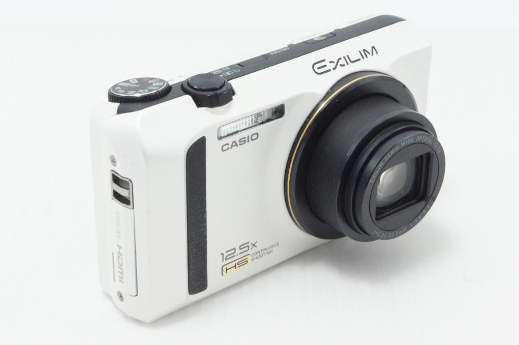 CASIO カシオ EXILIM EX-ZR100 コンパクトデジタルカメラ ホワイト