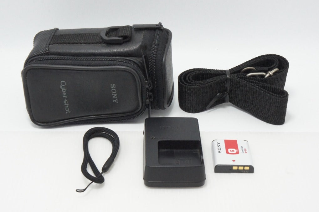 SONY ソニー Cyber-shot DSC-HX5V コンパクトデジタルカメラ ブラック ケース付 260618f