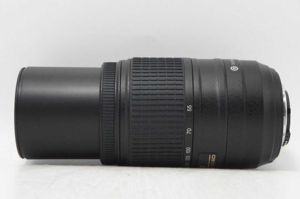 美品 Nikon ニコン AF-S DX NIKKOR 55-300mm F4.5-5.6G ED VR APS-C ズームレンズ フード ポーチ付 260618v