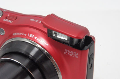 美品 FUJIFILM フジフィルム FinePix F820 EXR コンパクトデジタルカメラ レッド 元箱付 260618t