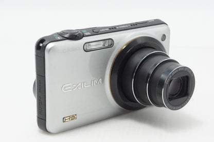 訳あり品 CASIO カシオ EXILIM EX-ZR10 コンパクトデジタルカメラ シルバー 元箱付 260620t
