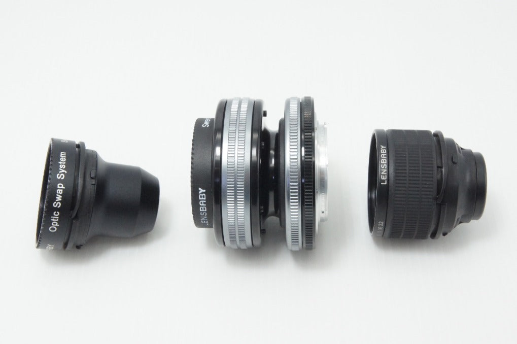 美品 LENS BABY COMPOSER PRO II レンズセット Sweet 50/Sweet 35/Edge 80/Macro Converter Nikon Fマウント 260618am