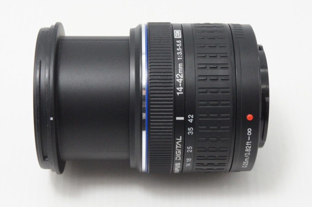 OLYMPUS オリンパス ZUIKO DIGITAL ED 14-42mm F3.5-5.6 フォーサーズ ズームレンズ フード付 260623k