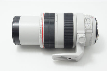 良品 Canon キヤノン EF 70-300mm F4-5.6L IS USM フルサイズ ズームレンズ フード ポーチ付 260624bc