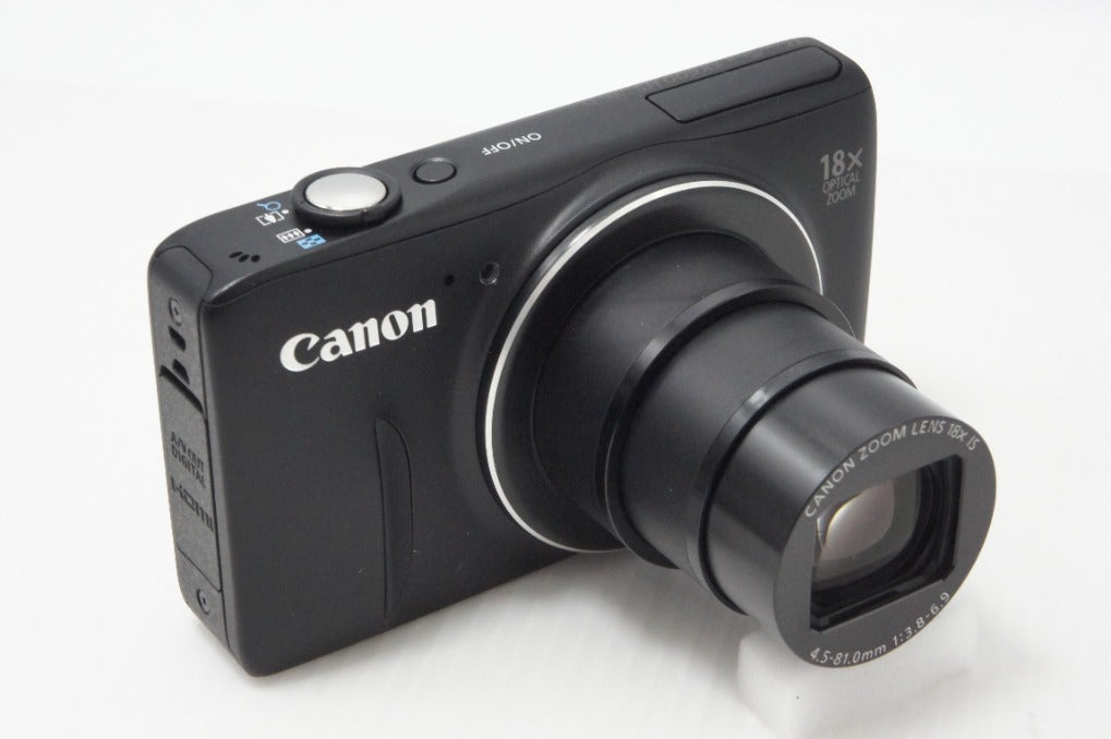 美品 Canon キヤノン PowerShot SX600 HS コンパクトデジタルカメラ ブラック 260624at