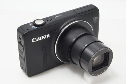 美品 Canon キヤノン PowerShot SX600 HS コンパクトデジタルカメラ ブラック 260624at
