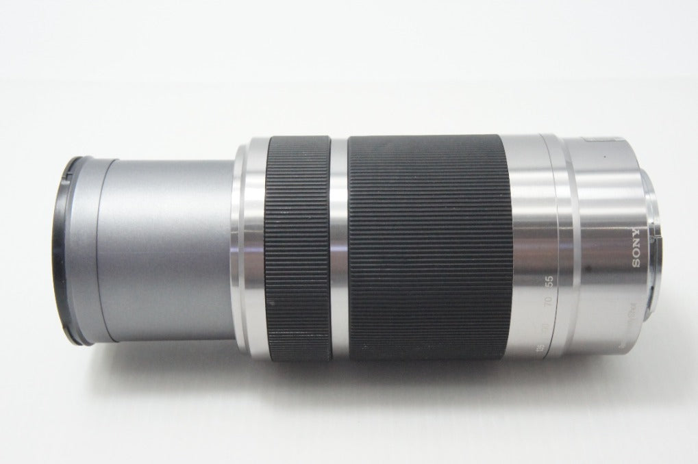SONY ソニー E 55-210mm F4.5-6.3 OSS SEL55210 Eマウント APS-C ズームレンズ シルバー 260624bo【アルプスカメラ】