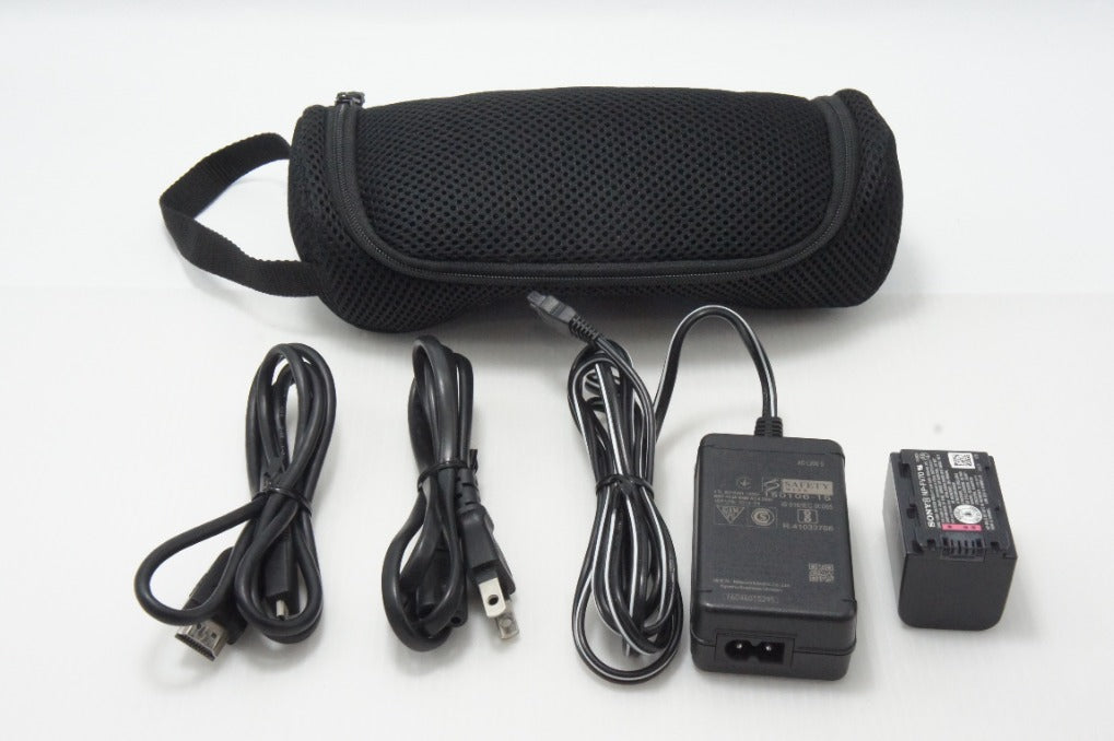 美品 SONY ソニー Handycam FDR-AX40 デジタル4Kビデオカメラレコーダー ブラウン ケース付 260624a