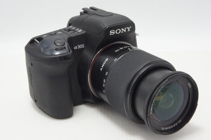 美品 SONY ソニー α300 ボディ + DT 18-70mm レンズキット デジタル一眼レフカメラ 260624n