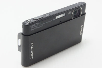 SONY ソニー Cyber-shot DSC-T77 コンパクトデジタルカメラ ブラック 260617c