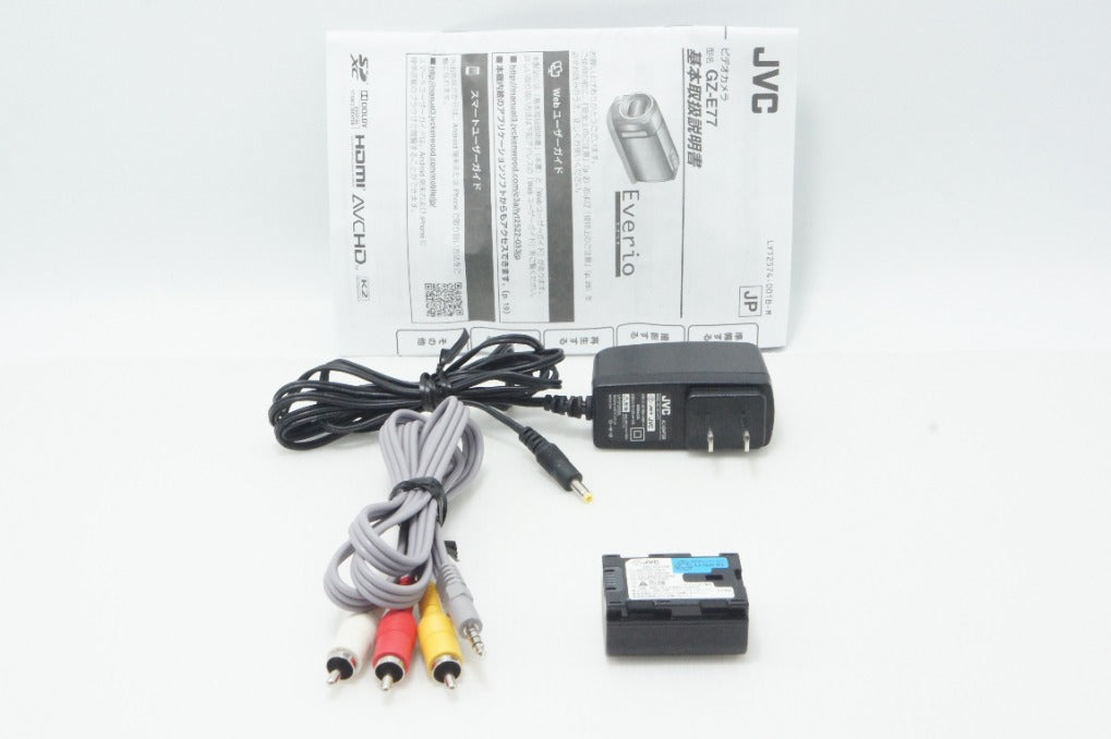 良品 JVC ケンウッド Everio GZ-E77 デジタルビデオカメラ シャンパンゴールド 260626ab
