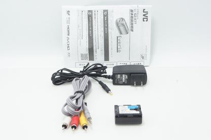 良品 JVC ケンウッド Everio GZ-E77 デジタルビデオカメラ シャンパンゴールド 260626ab