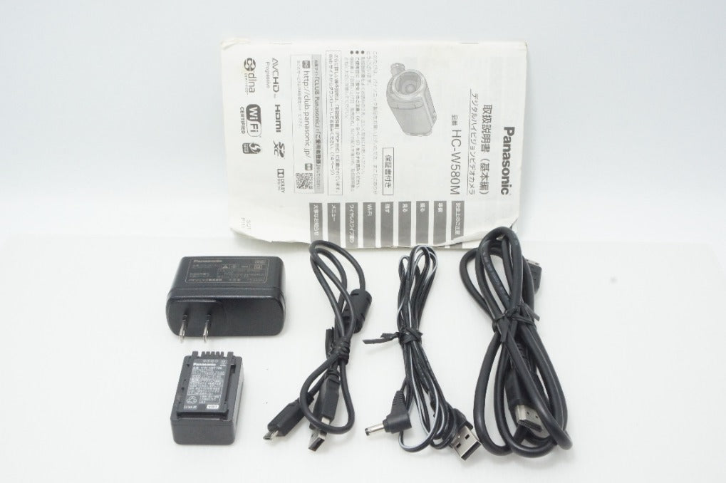 美品 Panasonic パナソニック HC-W580M デジタルビデオカメラ ブラウン 260625t
