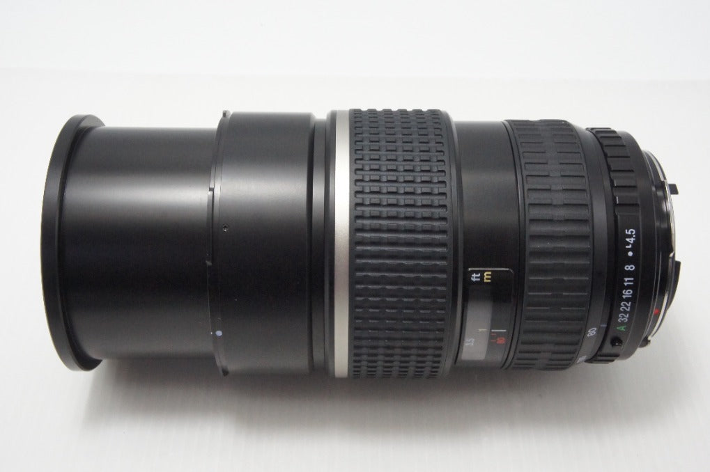 良品 ペンタックス smc PENTAX FA 645 80-160mm F4.5 中判レンズ フード ケース付 260624br