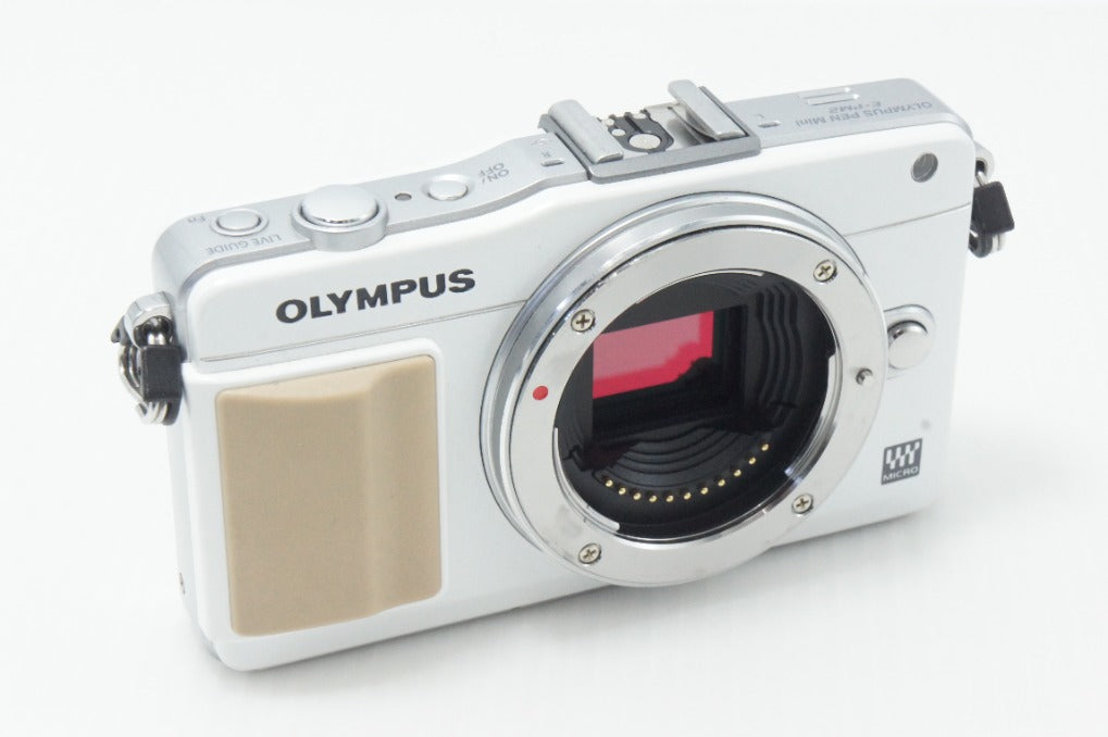 OLYMPUS オリンパス PEN Mini E-PM2 ボディ ミラーレス一眼カメラ ホワイト 260625aa