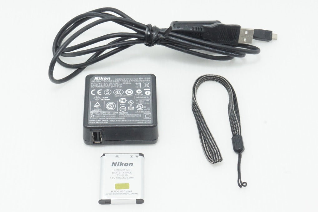 美品 Nikon ニコン COOLPIX S3100 コンパクトデジタルカメラ ファインパープル 260616av