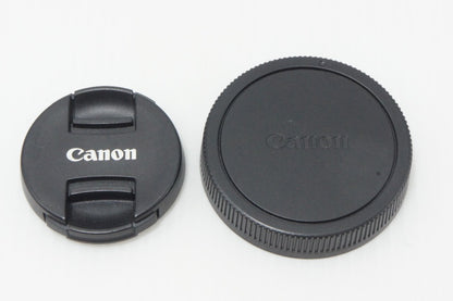 良品 Canon キヤノン EF-M 22mm F2 STM APS-C EF-Mマウント ブラック 単焦点レンズ 260616x