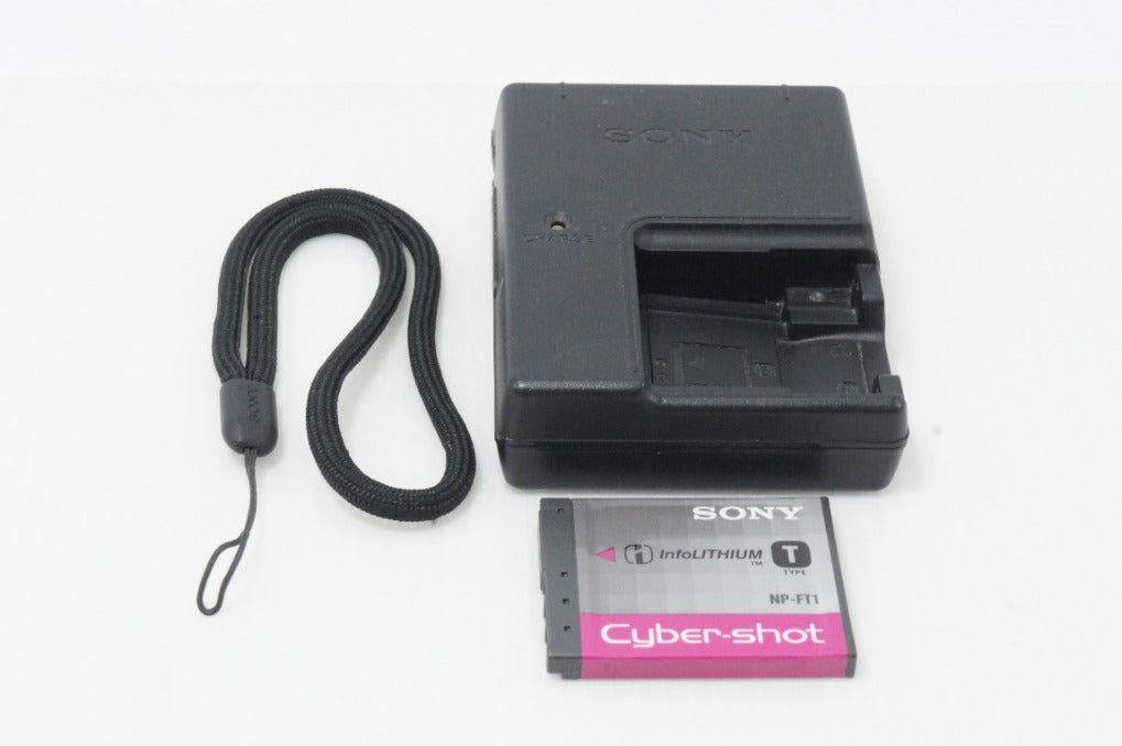 美品 SONY ソニー Cyber-shot DSC-T10 コンパクトデジタルカメラ ブラック 260616aa