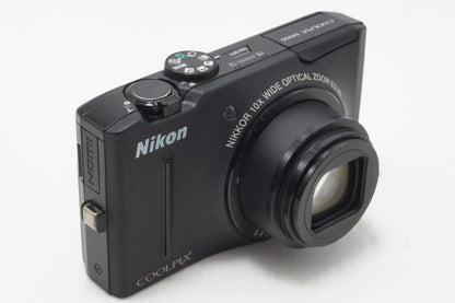 訳あり品 Nikon ニコン COOLPIX S8100 コンパクトデジタルカメラ ノーブルブラック 260616ad