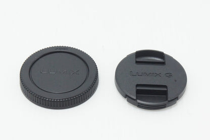 美品 Panasonic パナソニック LUMIX G 25mm F1.7 ASPH. H-H025 マイクロフォーサーズ 単焦点レンズ ブラック 260618ac