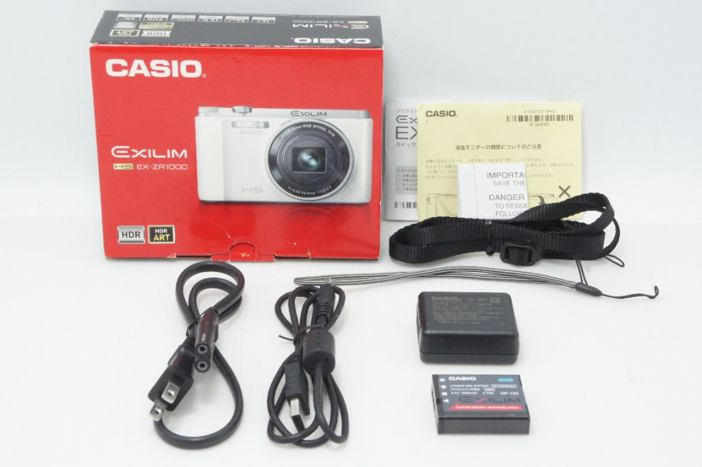 CASIO カシオ EXILIM EX-ZR1000 コンパクトデジタルカメラ レッド 元箱付 260618p
